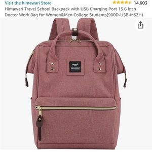 Himawari Backpack with USB charging port.